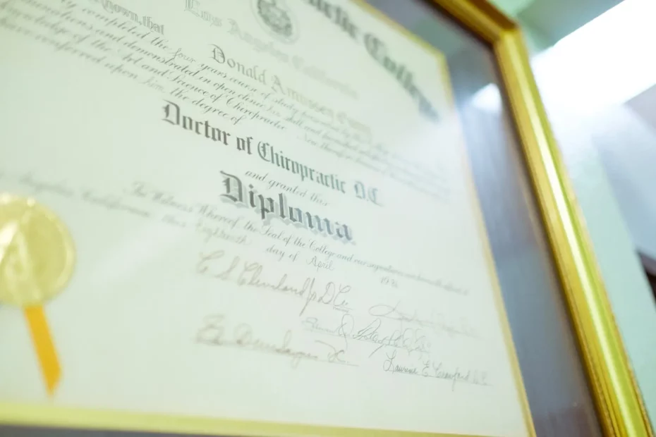 Diploma ou certificado
